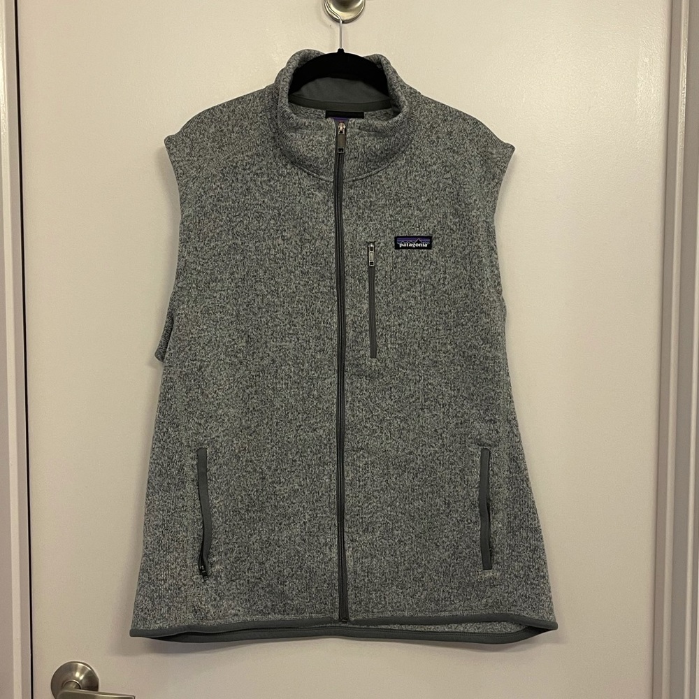 Men’s Patagonia Vest, Grey, XL